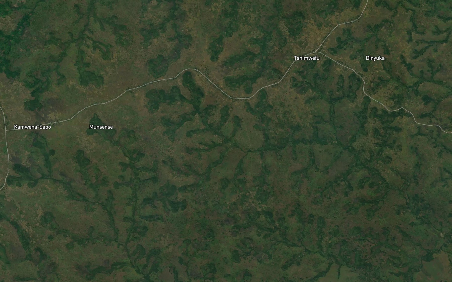Satellite map of the Katubondo