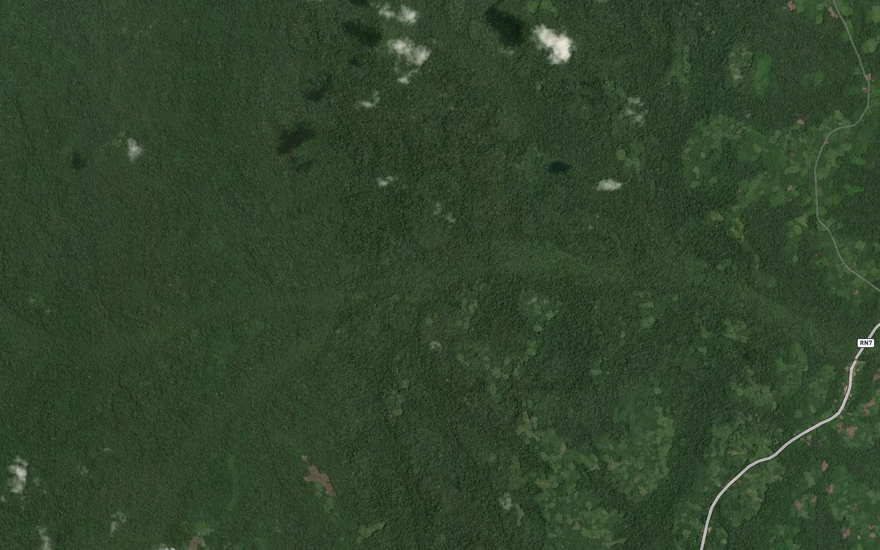 Satellite map of the Layo