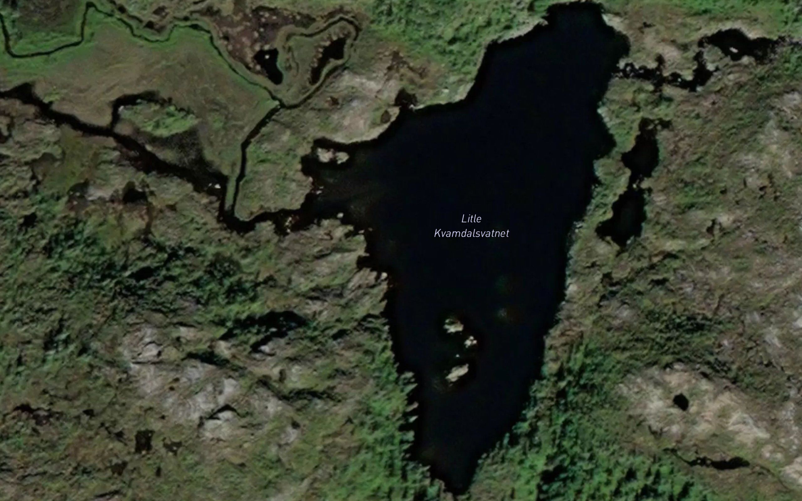 Kvamdalsvatnet,l