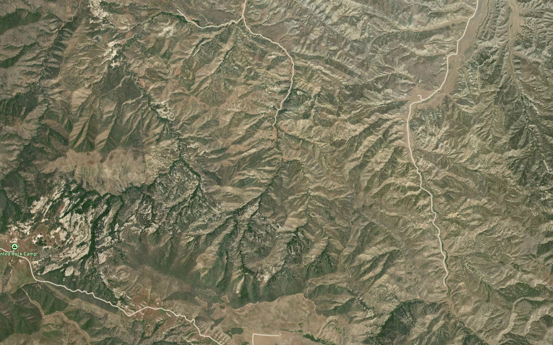 Satellite map of the Upper Newsome Spring