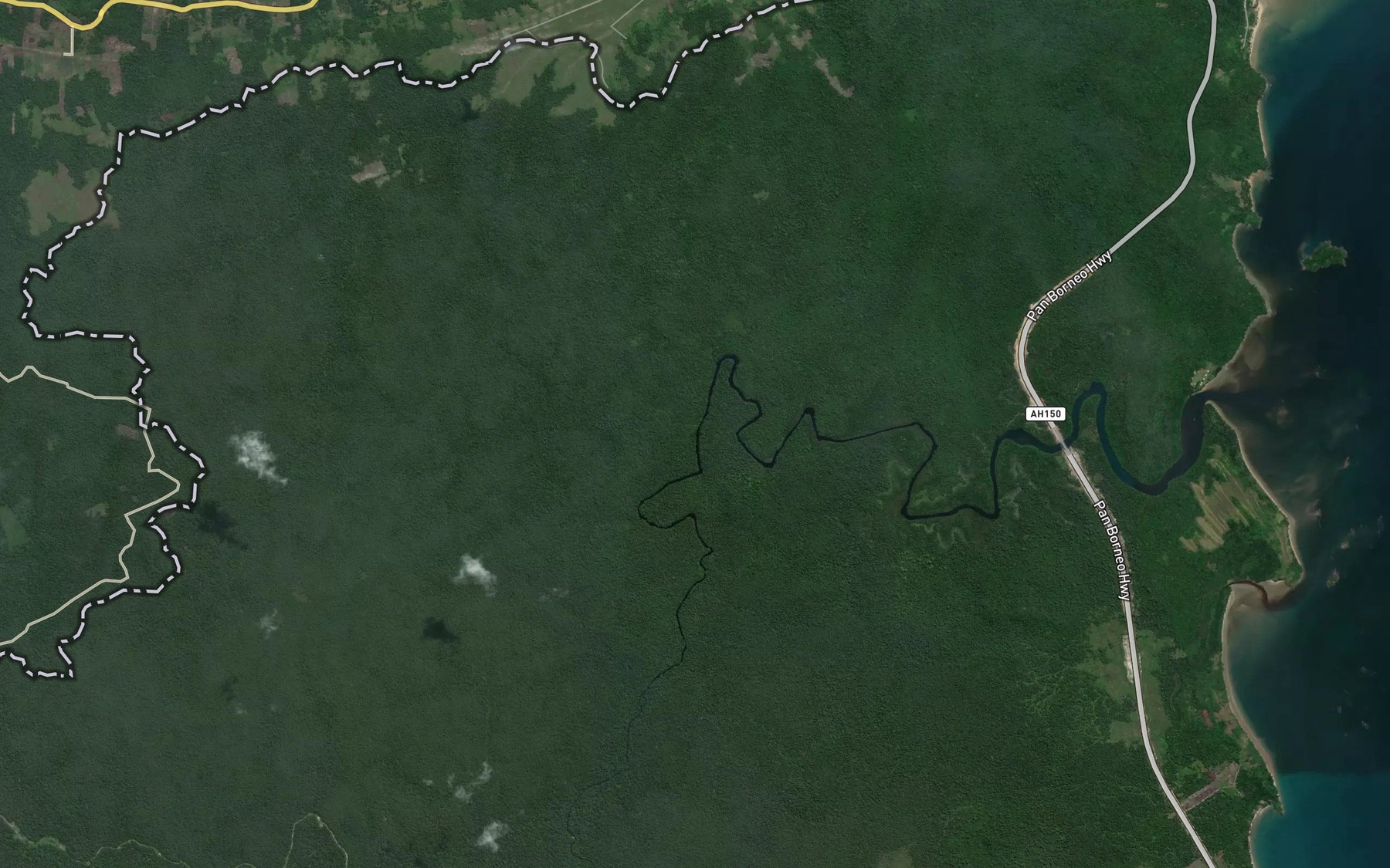 Satellite map of the Sungai Rasoh