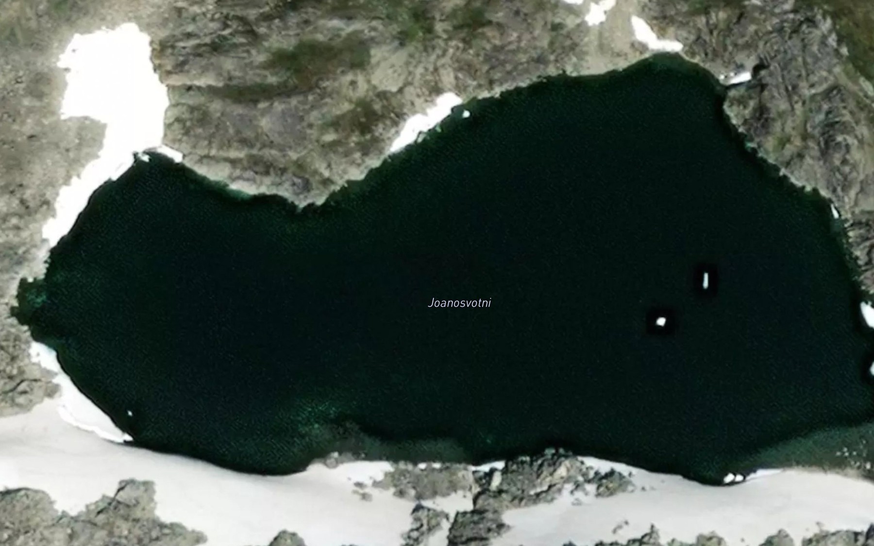 Satellite map of the Joanosvotni