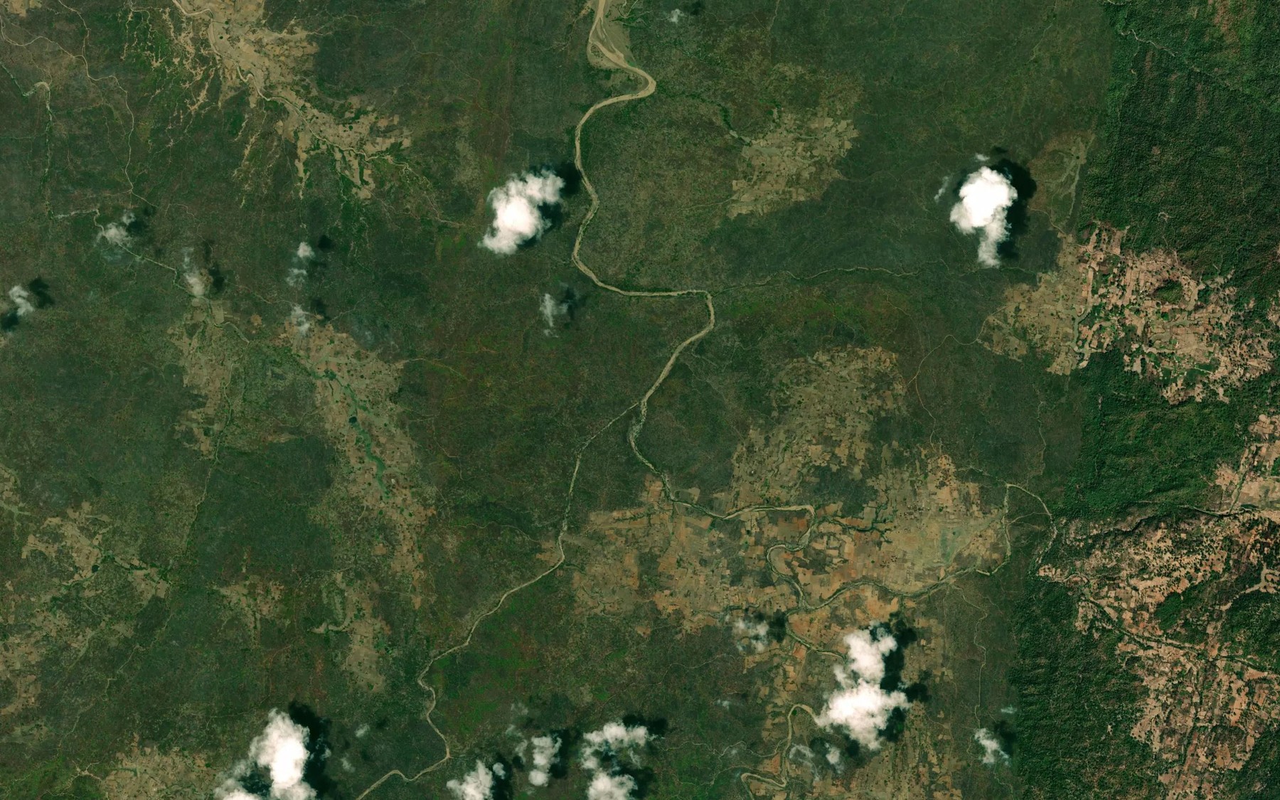Satellite map of the Hatbar Nadi