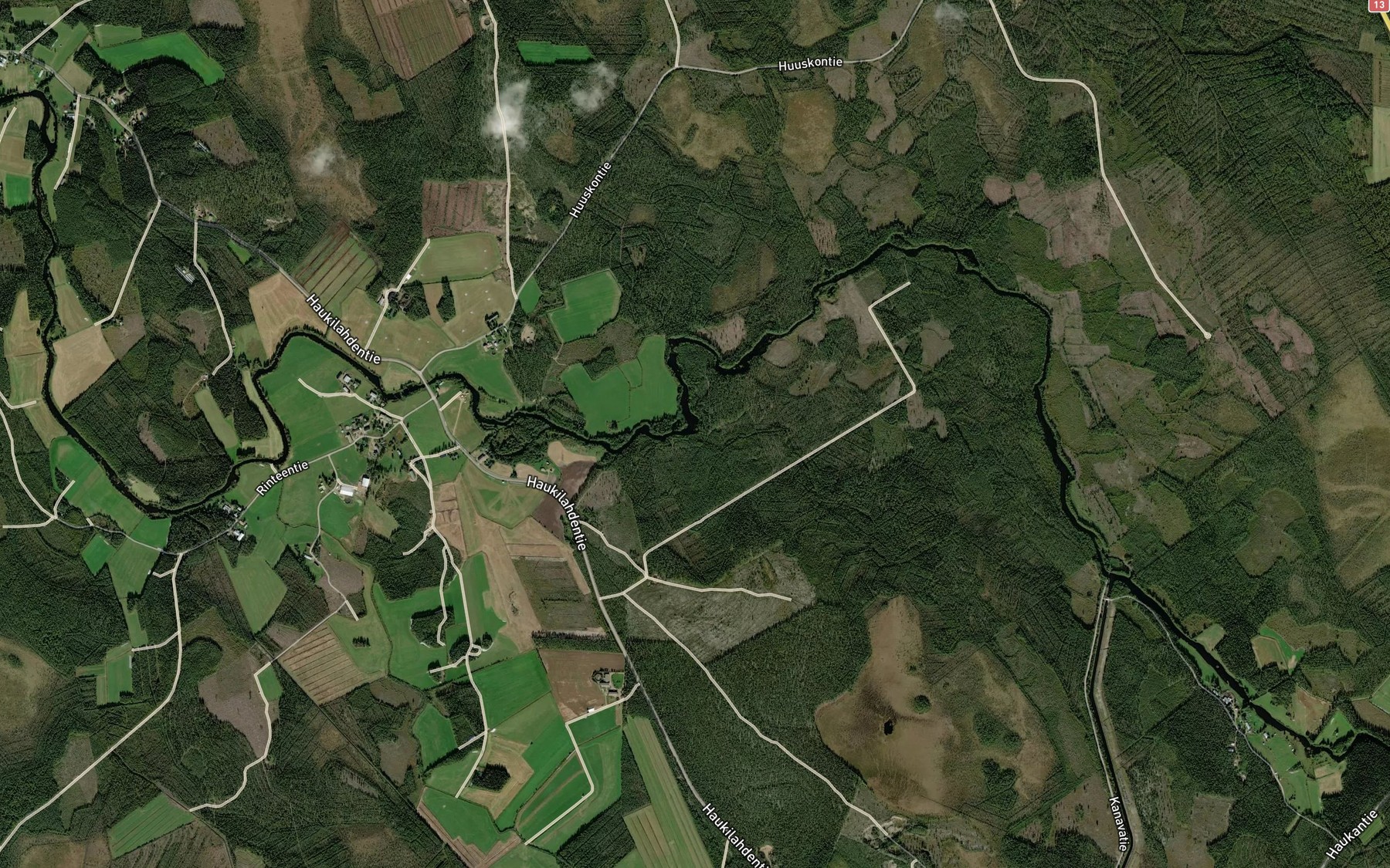 Satellite map of the Maijanpuro