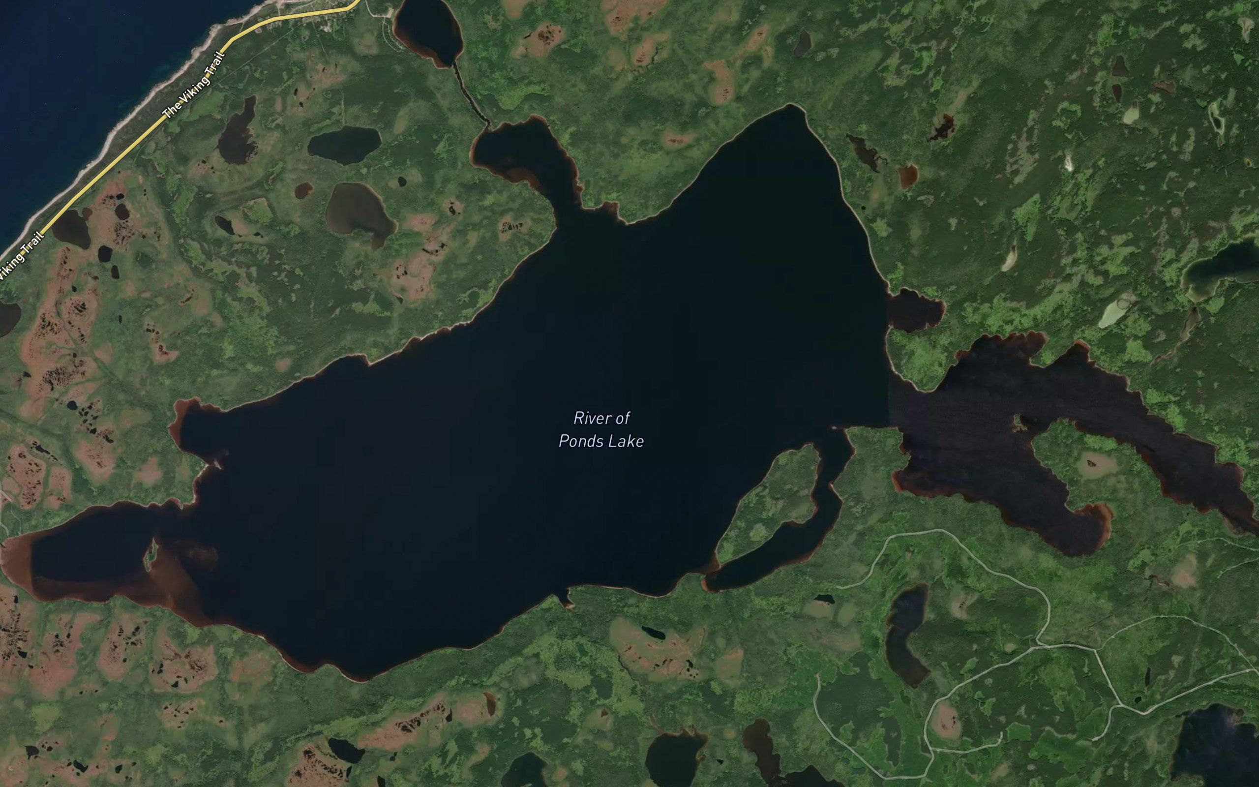 River of Ponds Lake