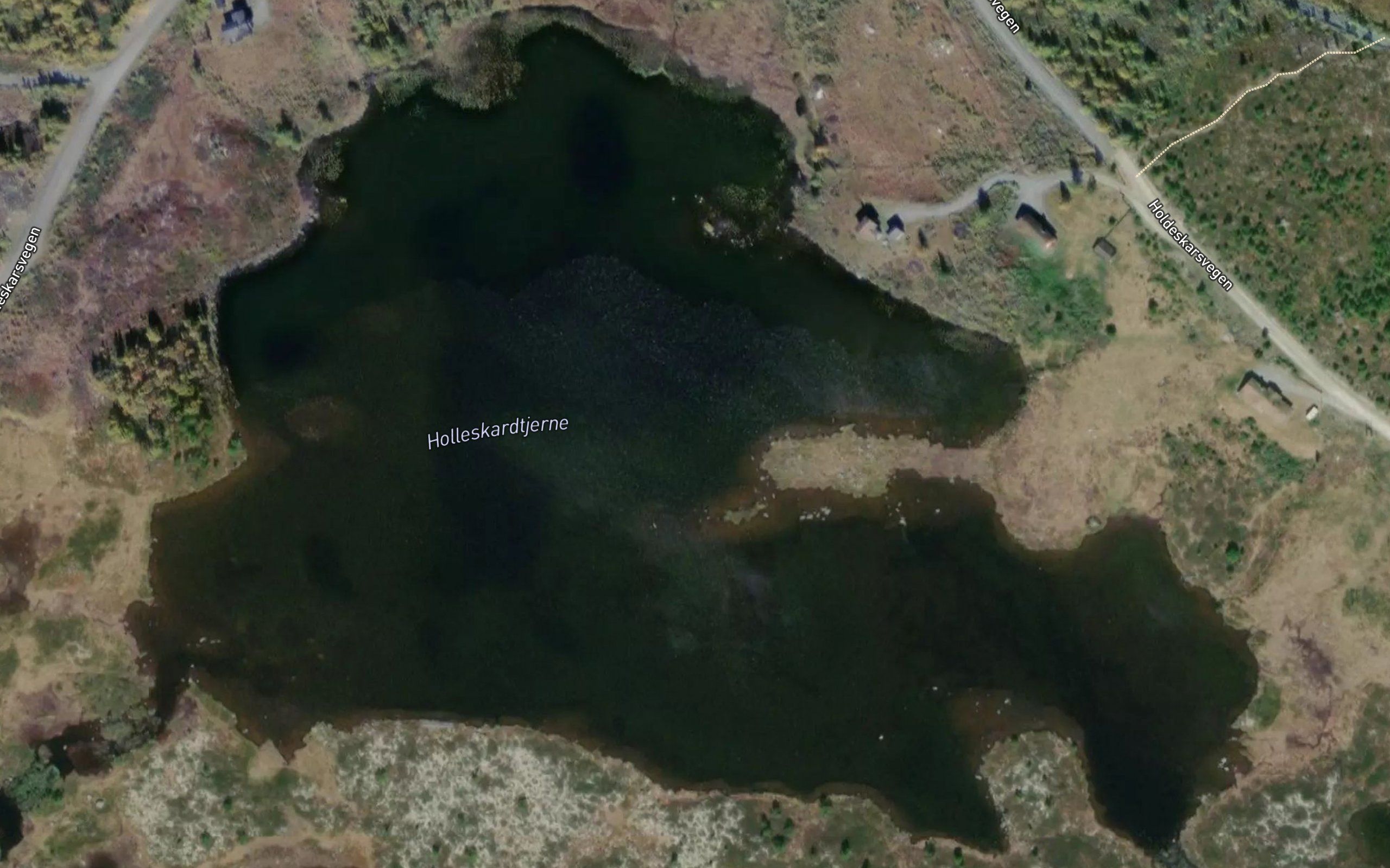 Holleskardtjerne,nordre