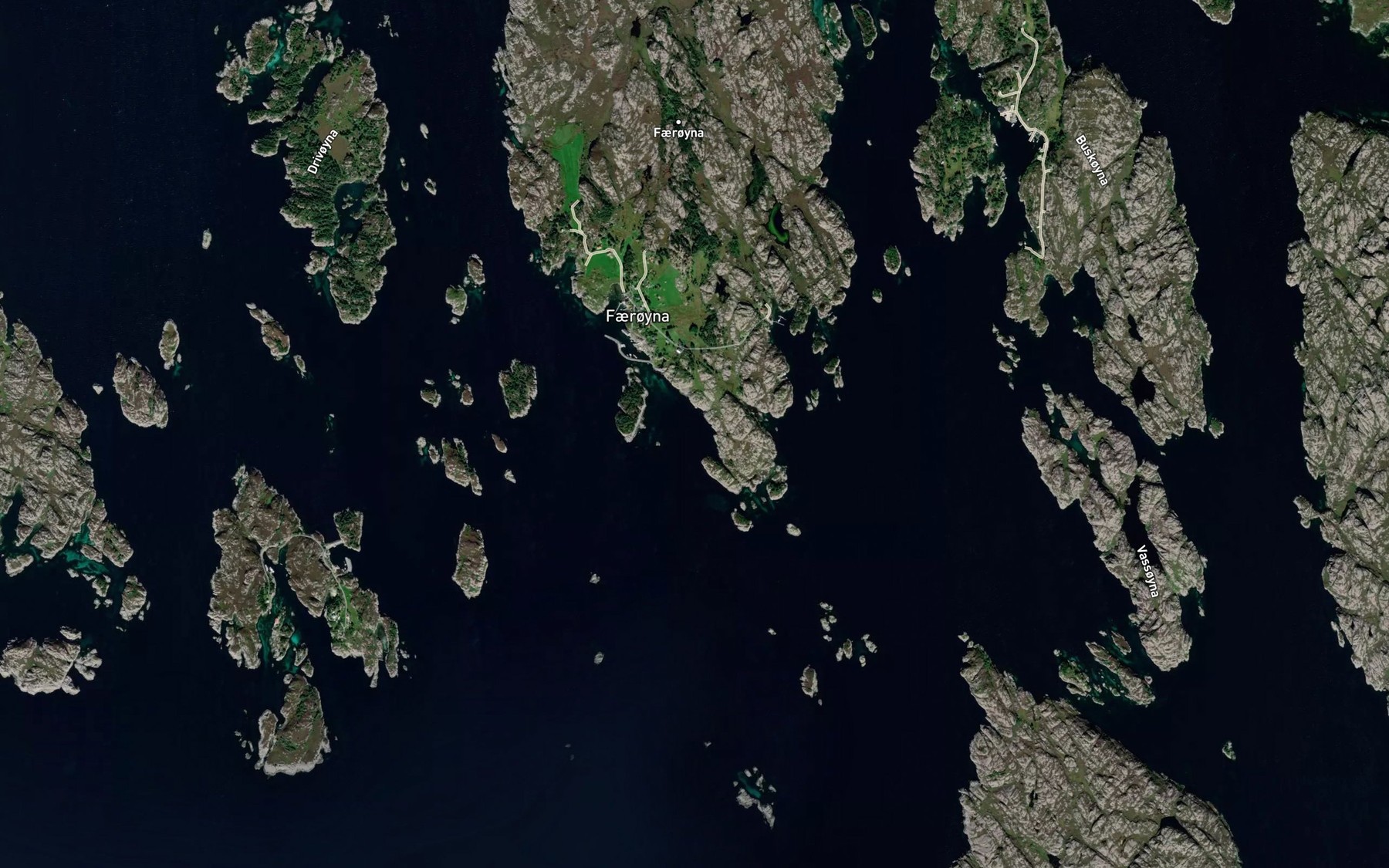 Satellite map of the Stavsneskyllaren