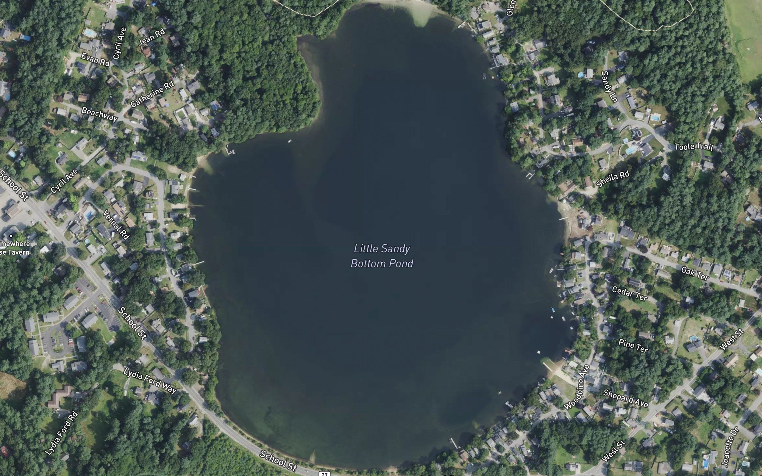 Little Sandy Bottom Pond