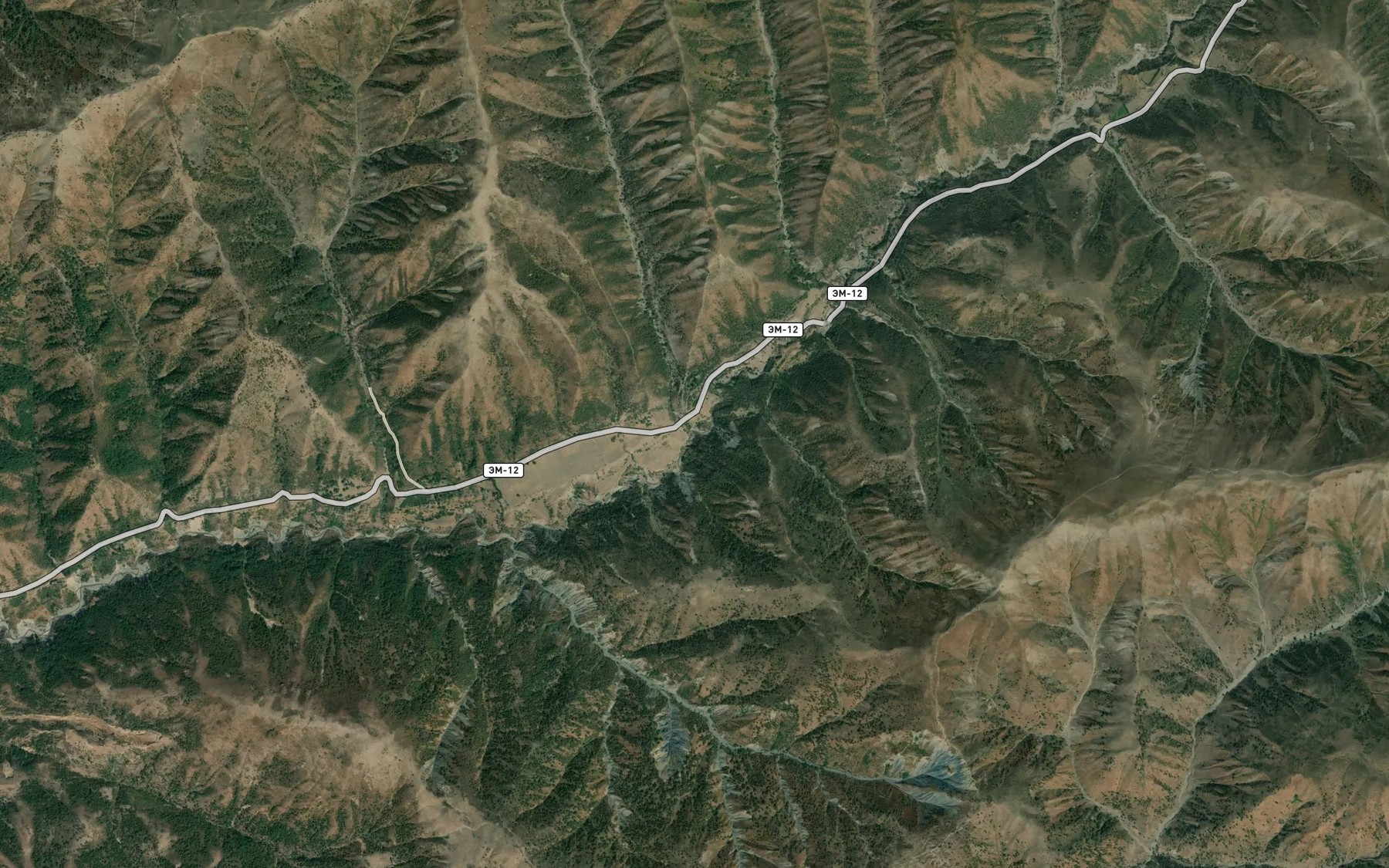 Satellite map of the Alma