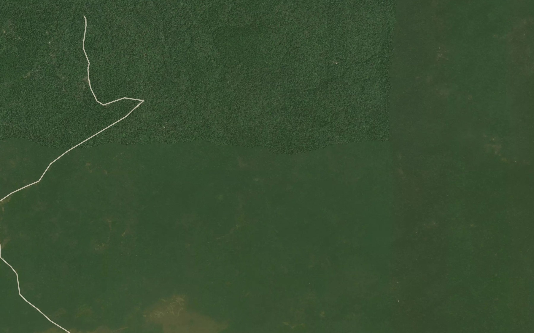 Satellite map of the Toure
