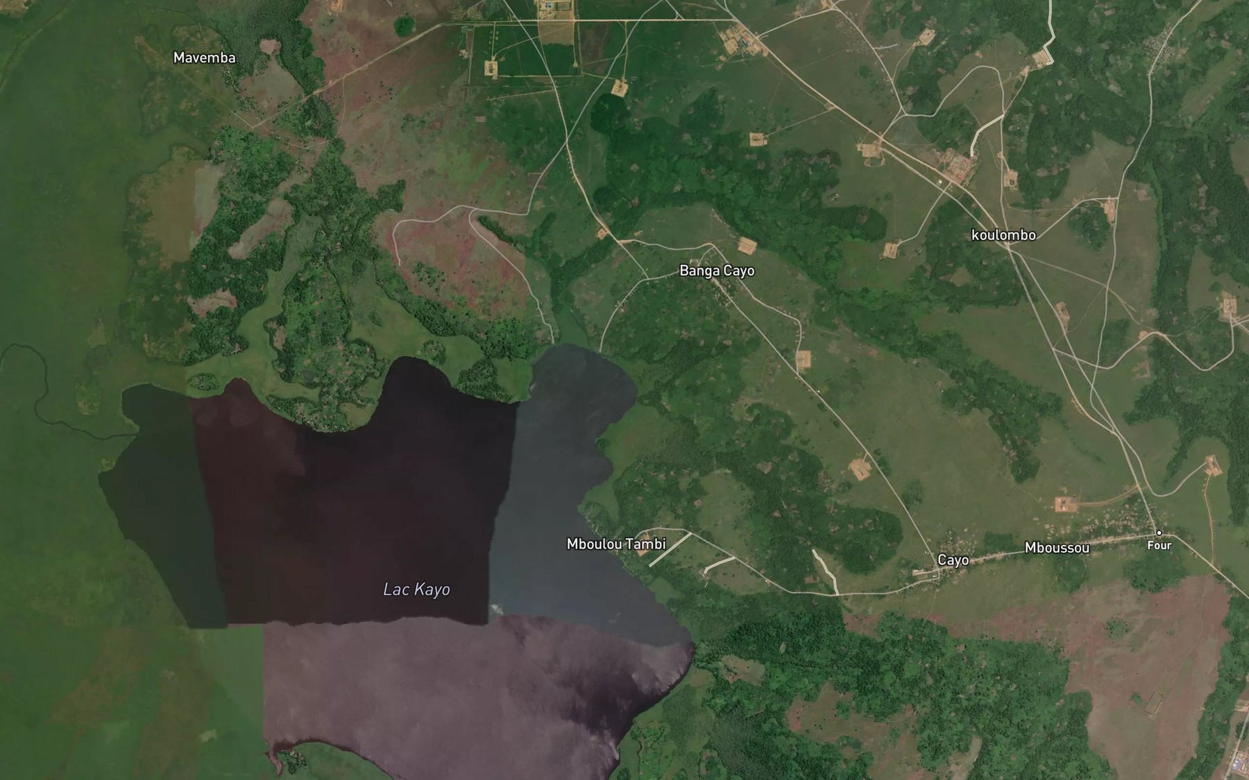 Satellite map of the Nsiendi Bengo