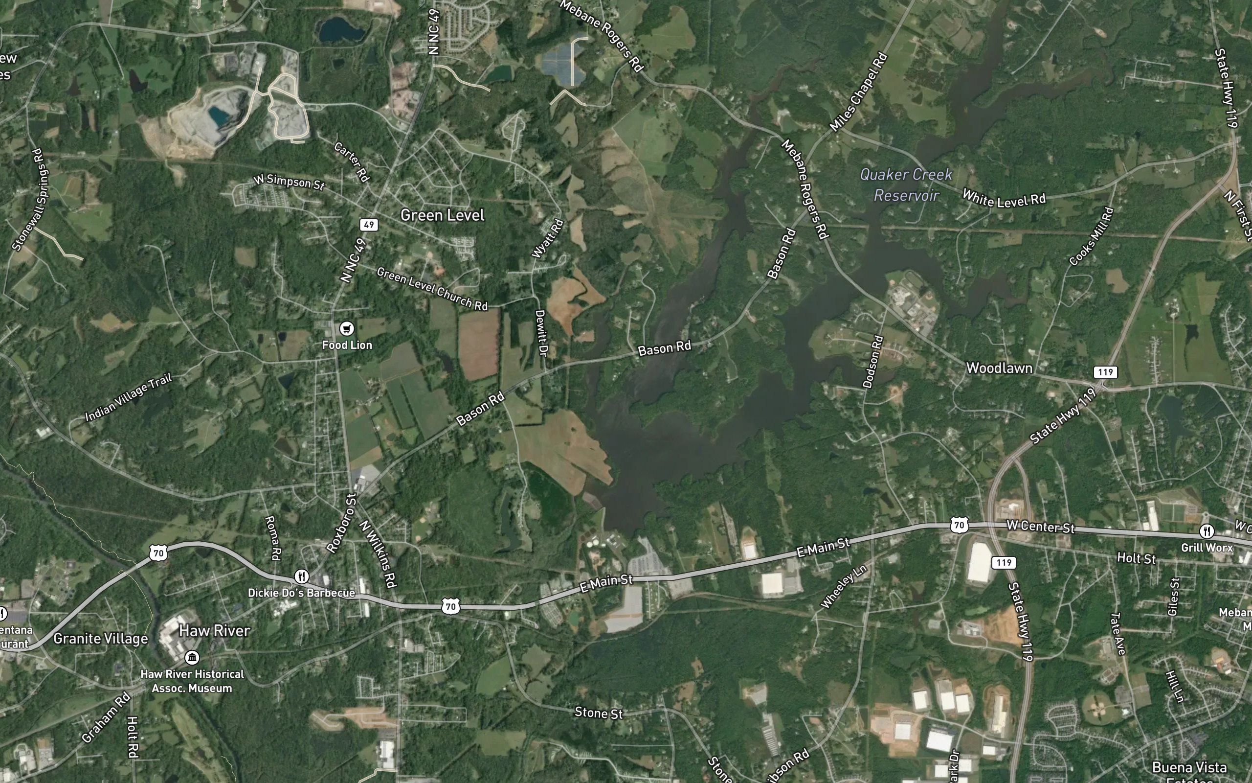 Graham City Lake Number Two (historical)