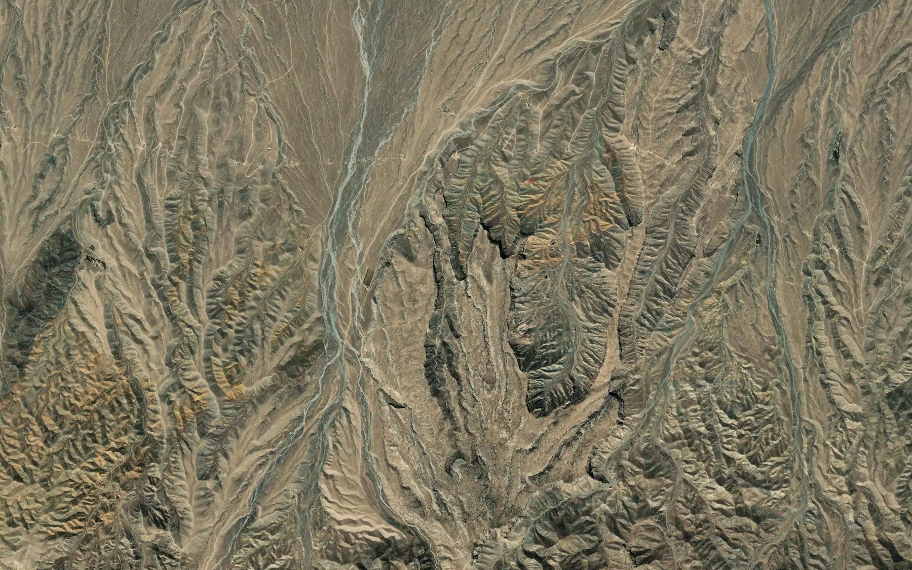Satellite map of the Rodnik Ak-Chechek