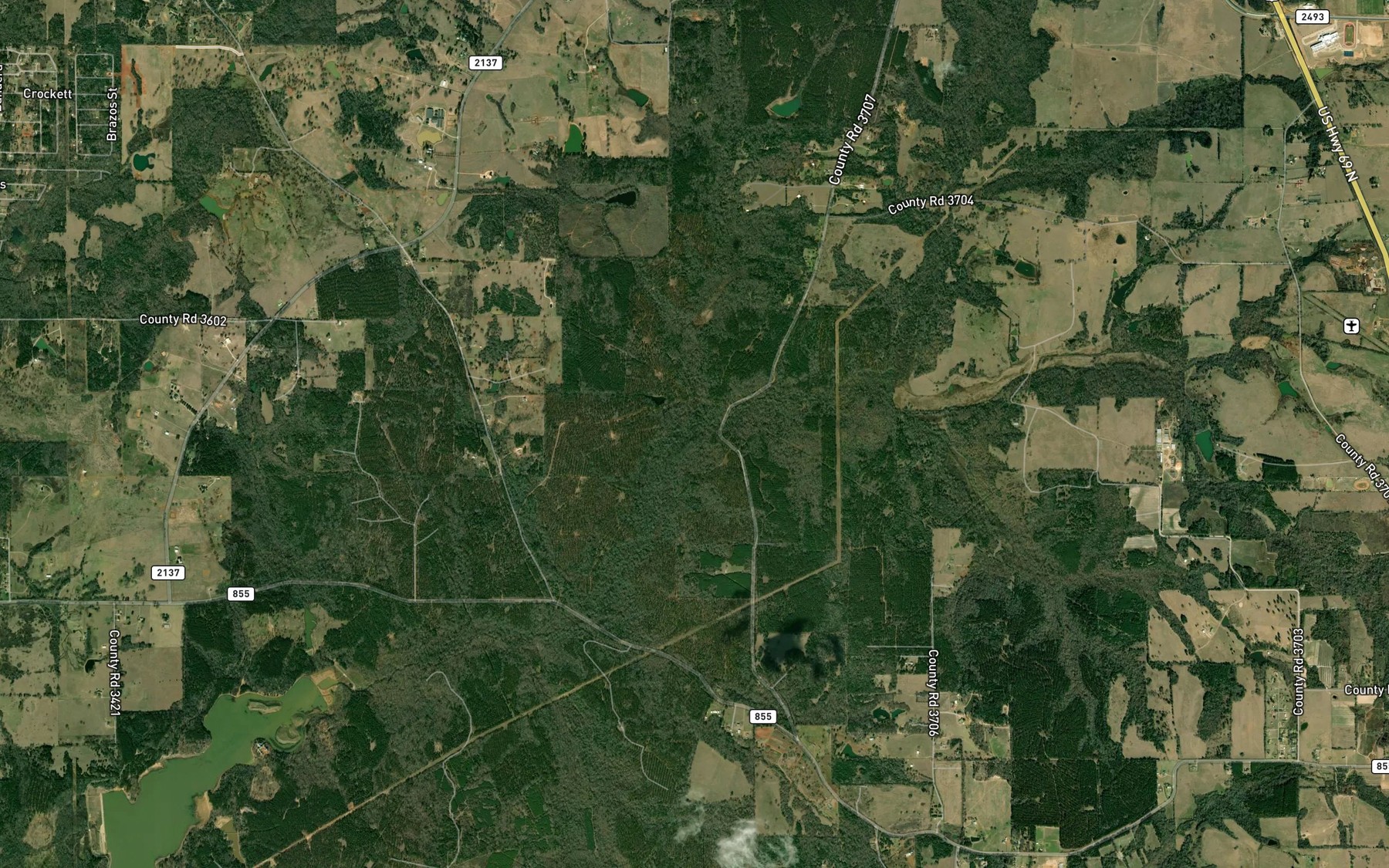 Satellite map of the Rome Branch