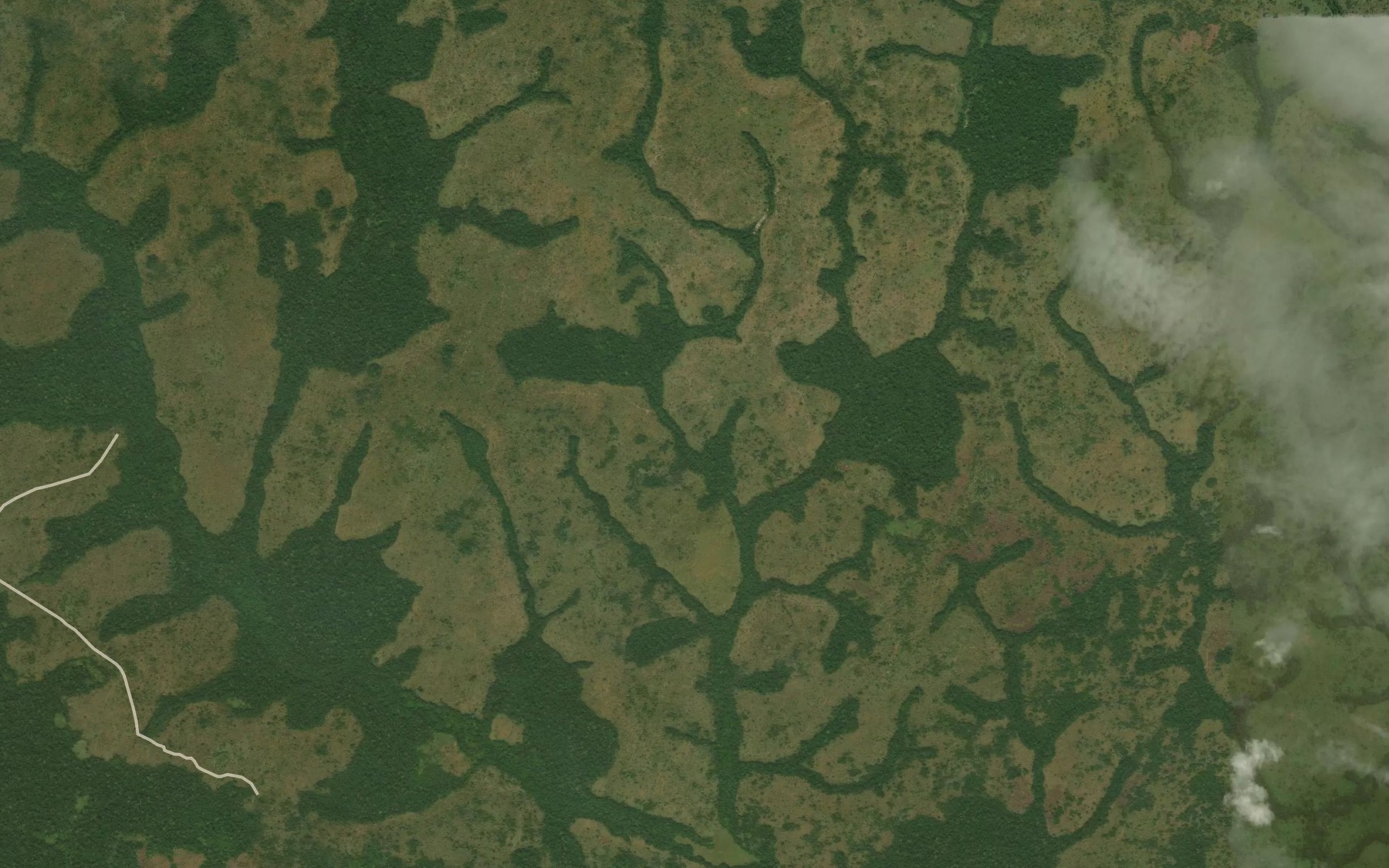 Satellite map of the Soki