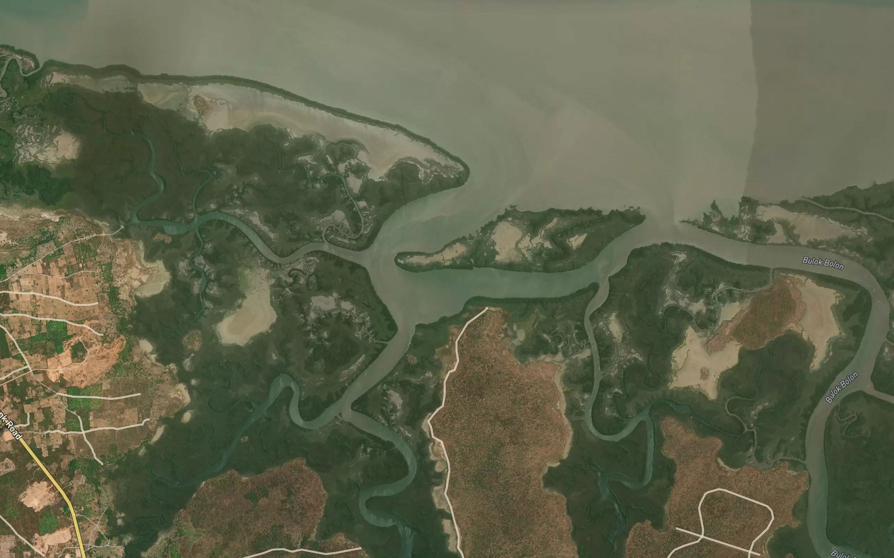Satellite map of the Bulok Bolon