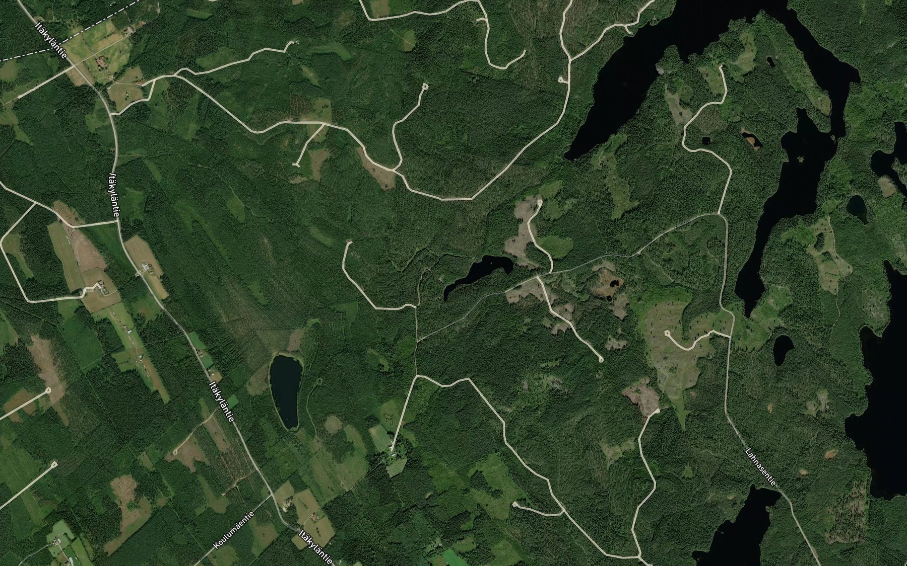 Satellite map of the Suoveronpuro