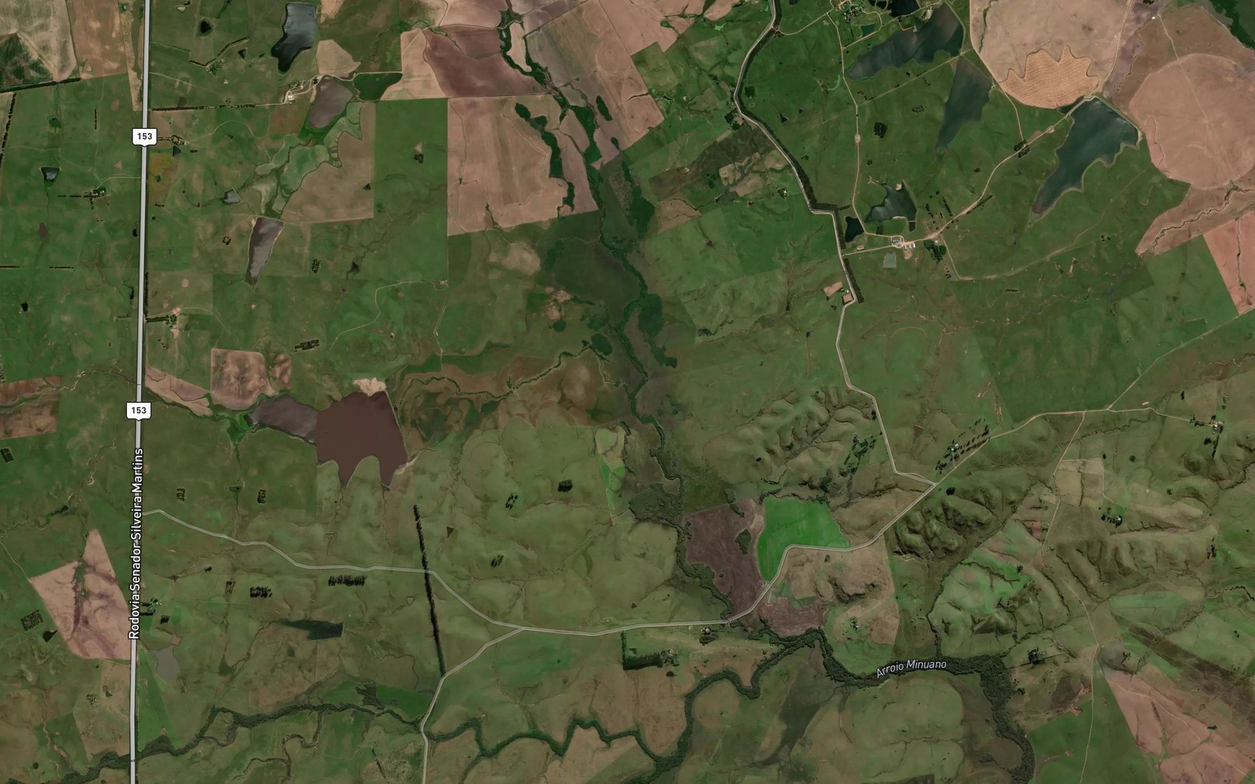 Satellite map of the Sanga Funda