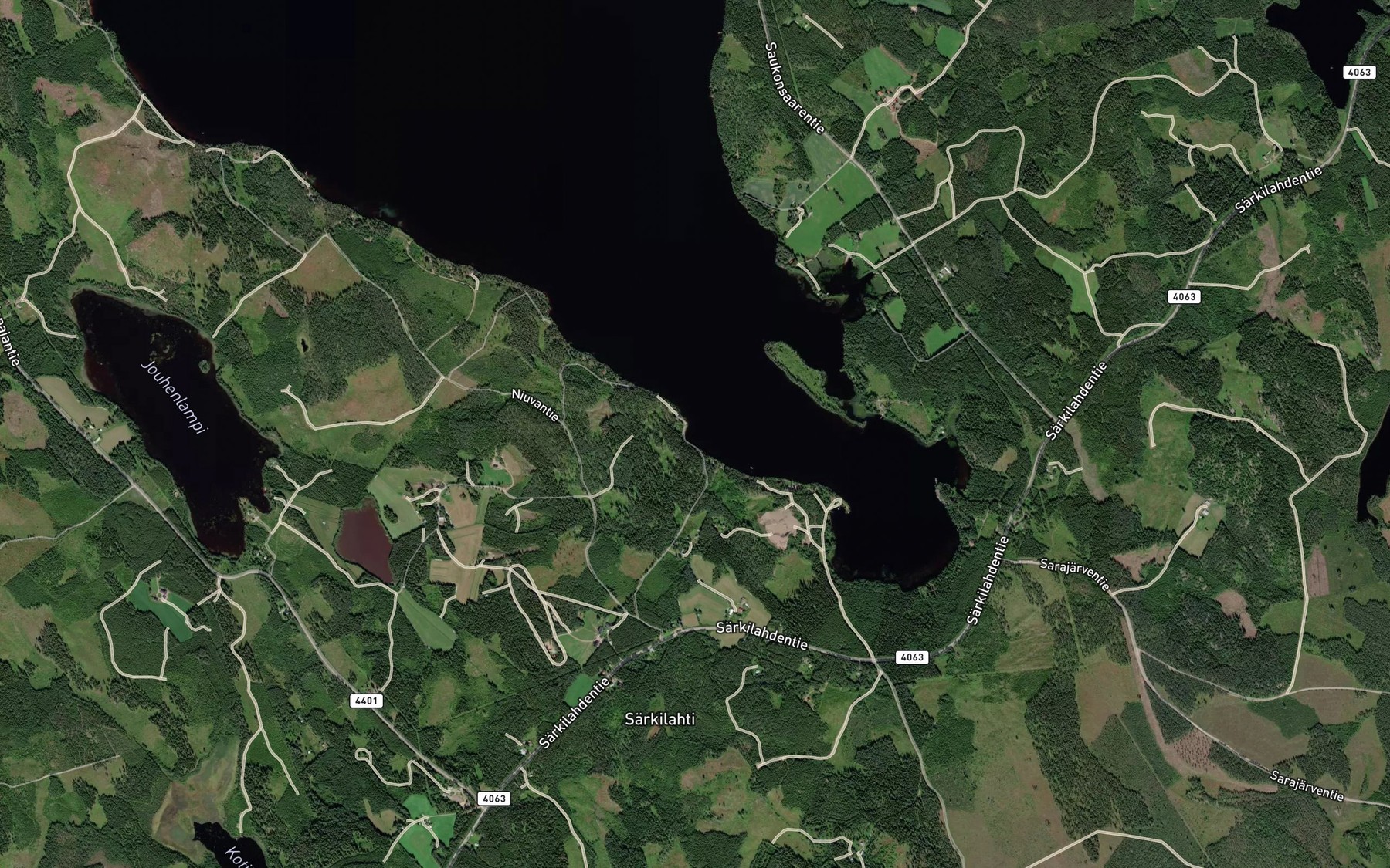 Satellite map of the Sipari