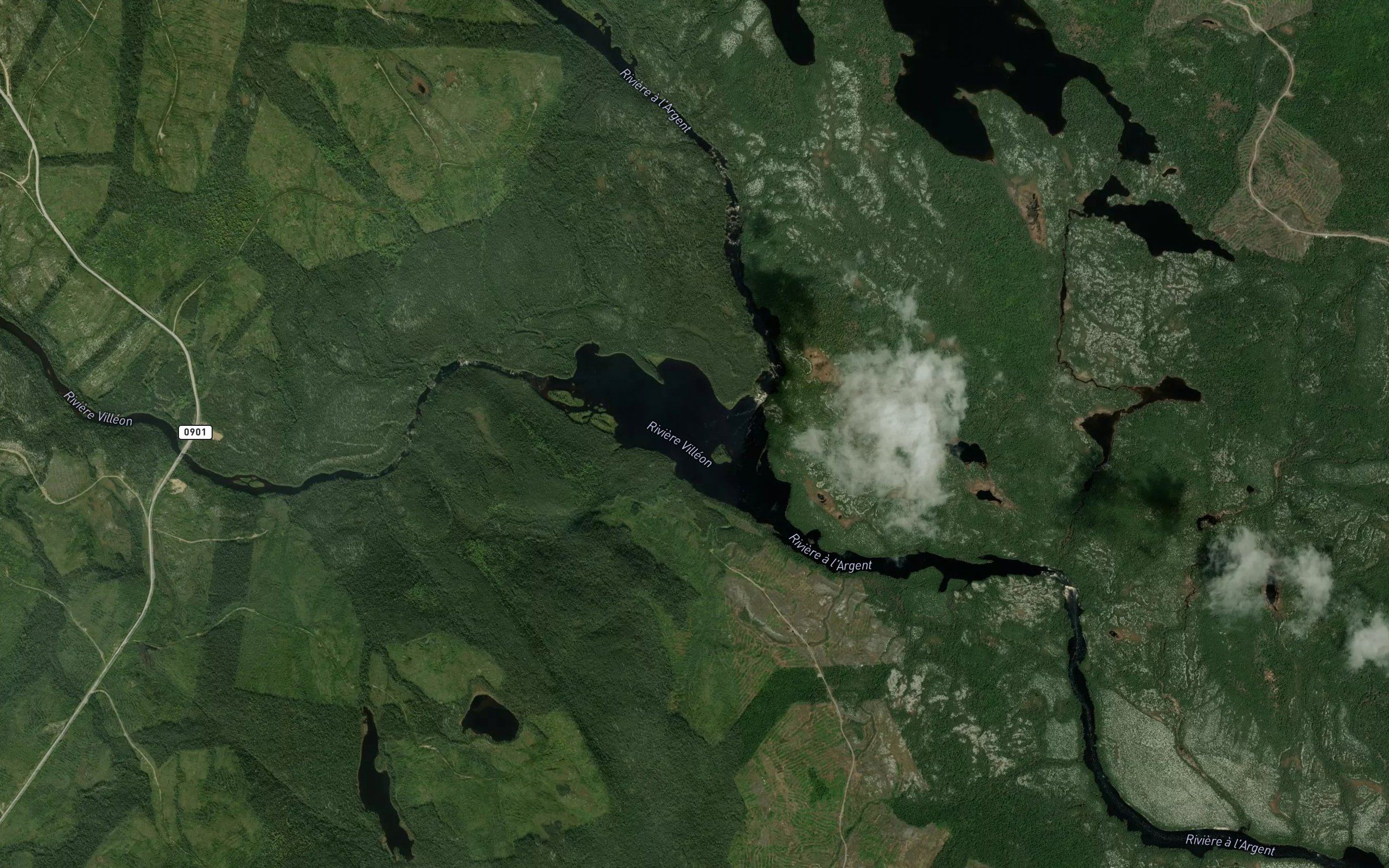 Petit lac a l'Argent