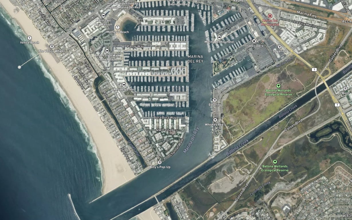 Marina del Rey Inlet Fishing near Marina del Rey | Fishbox