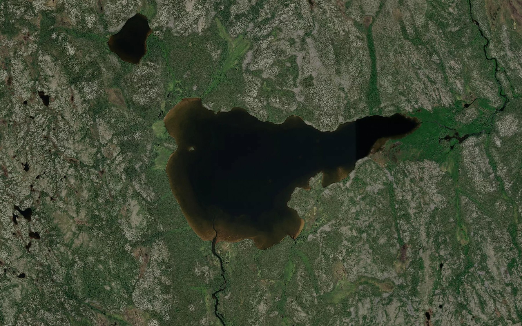 Satellite map of the Lac Sunnatuinalik