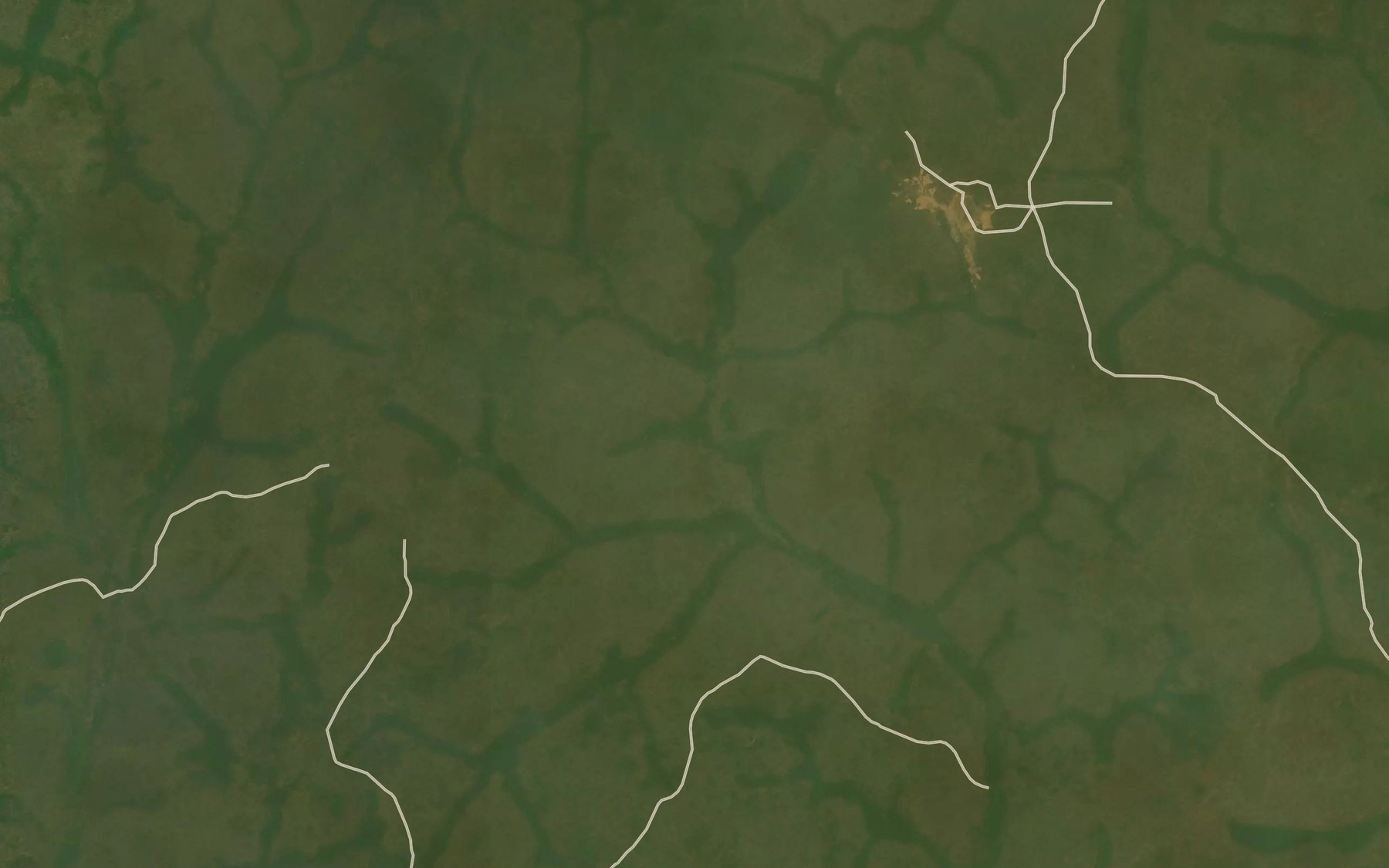 Satellite map of the Nangbe