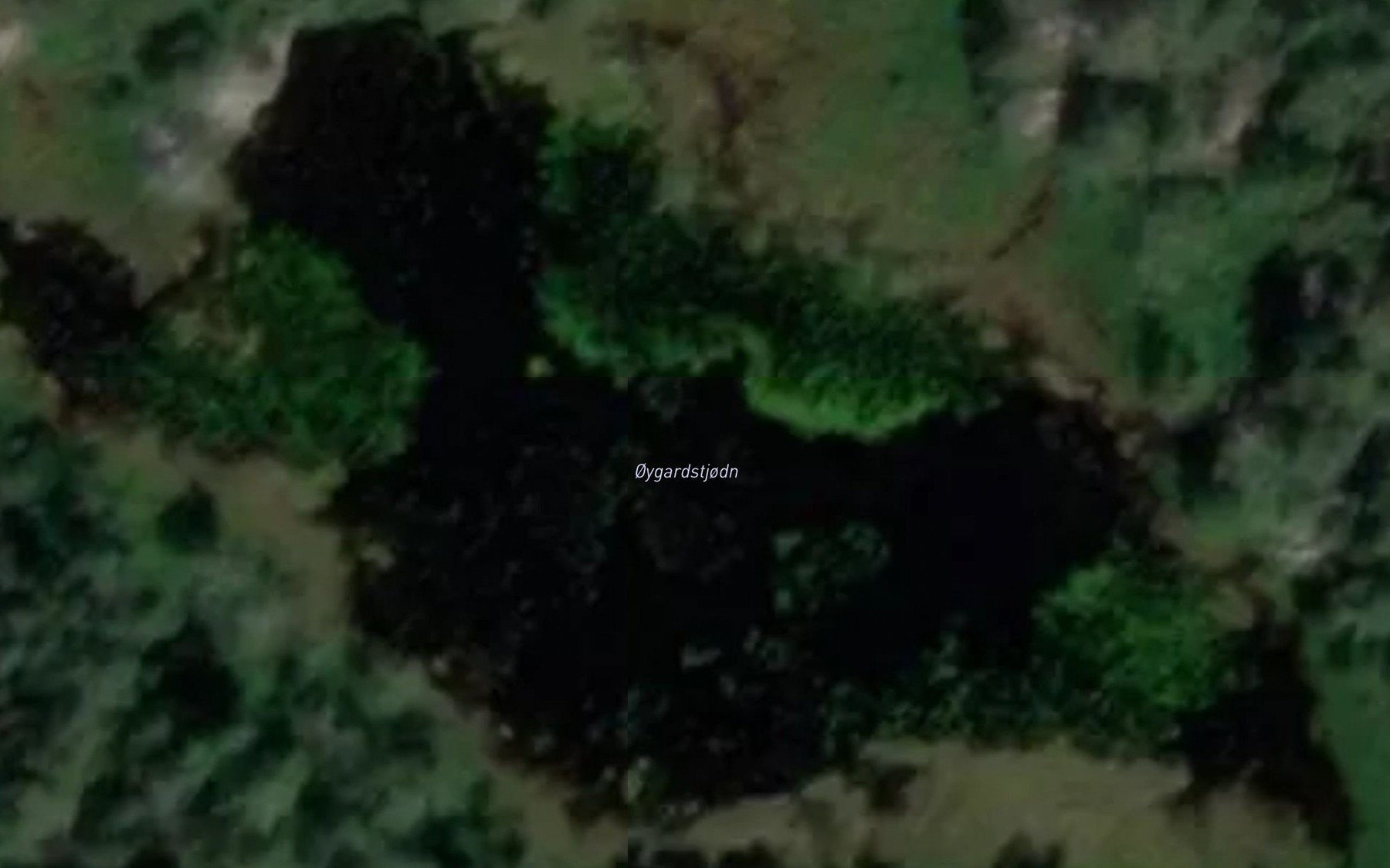 Satellite map of the Oygardstjodn