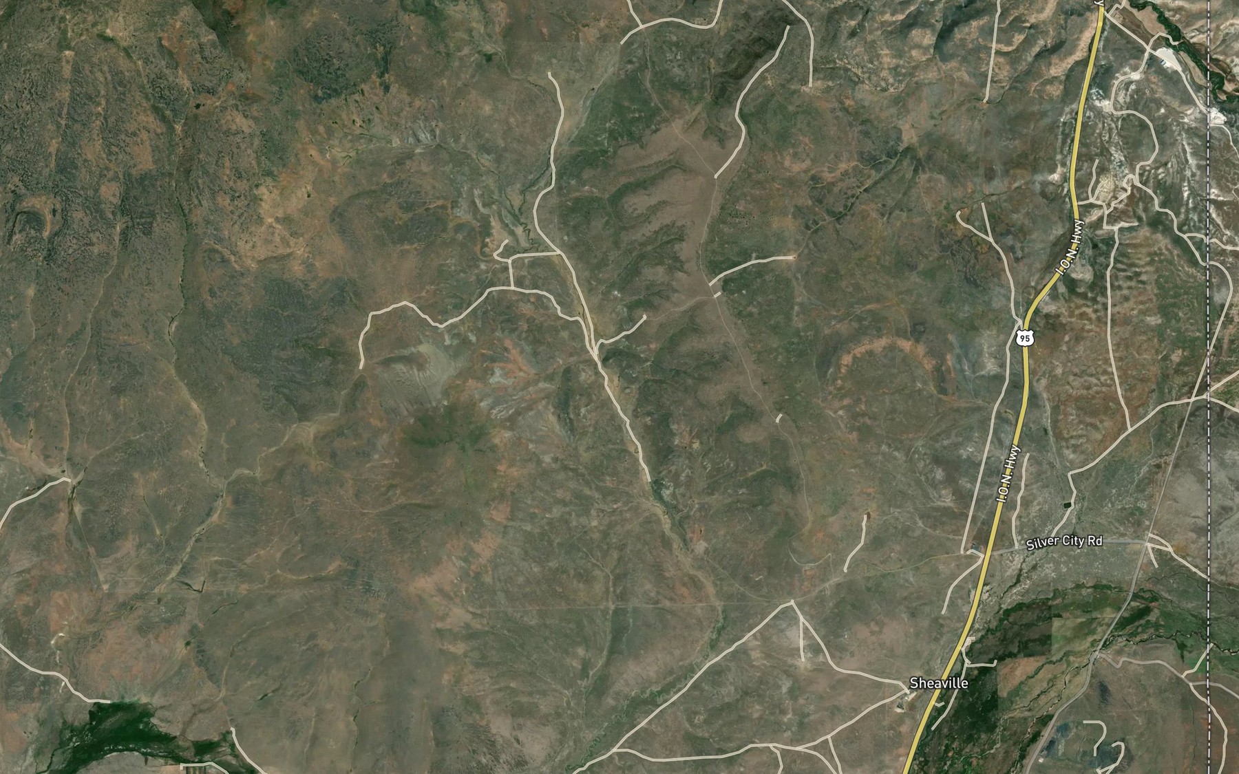 Satellite map of the Cold Spring
