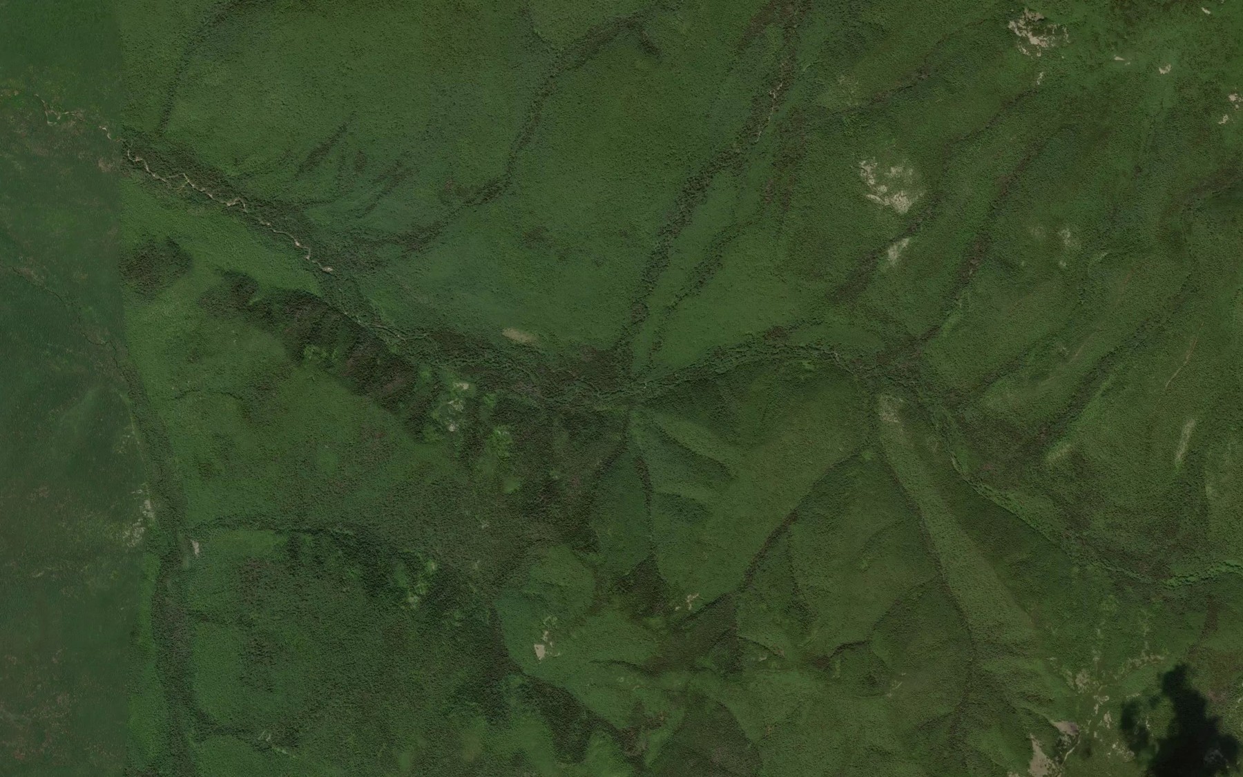 Satellite map of the Ivanovskiy