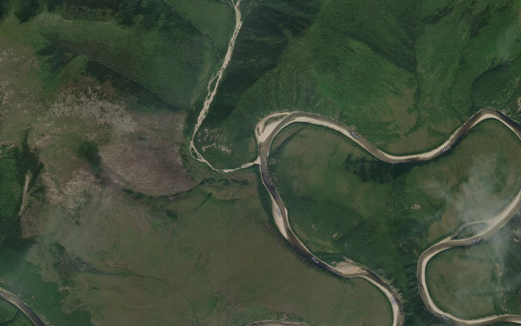 Satellite map of the Khalani