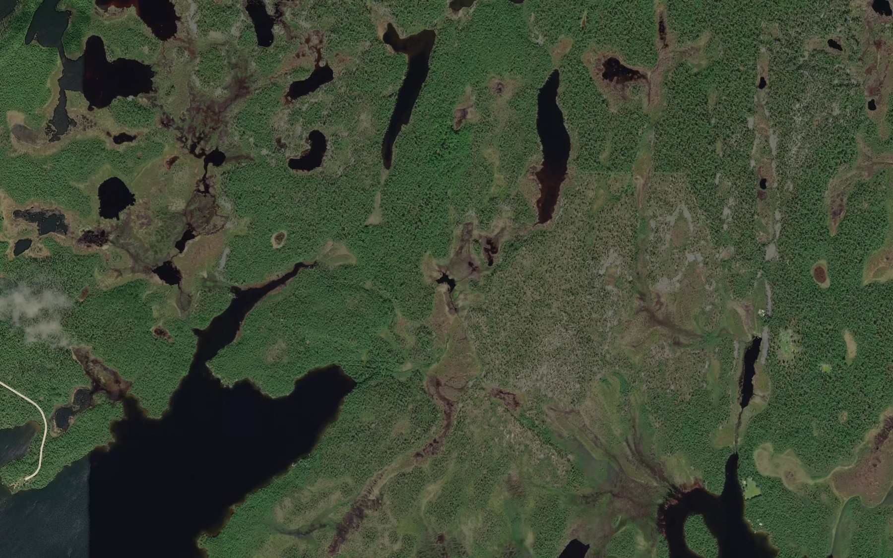 Satellite map of the Niileksen Niittyjarvi