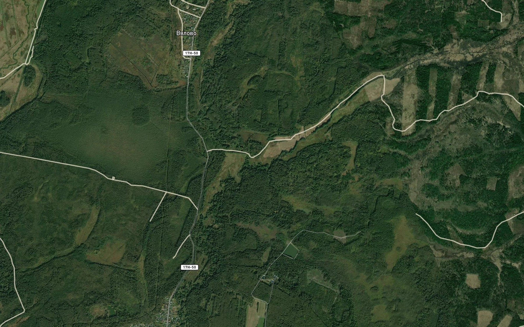Satellite map of the Kuchebzh