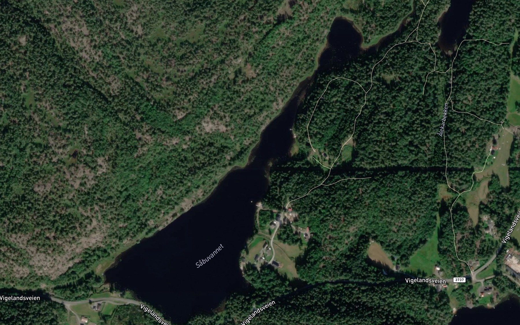 Satellite map of the Sabuvann
