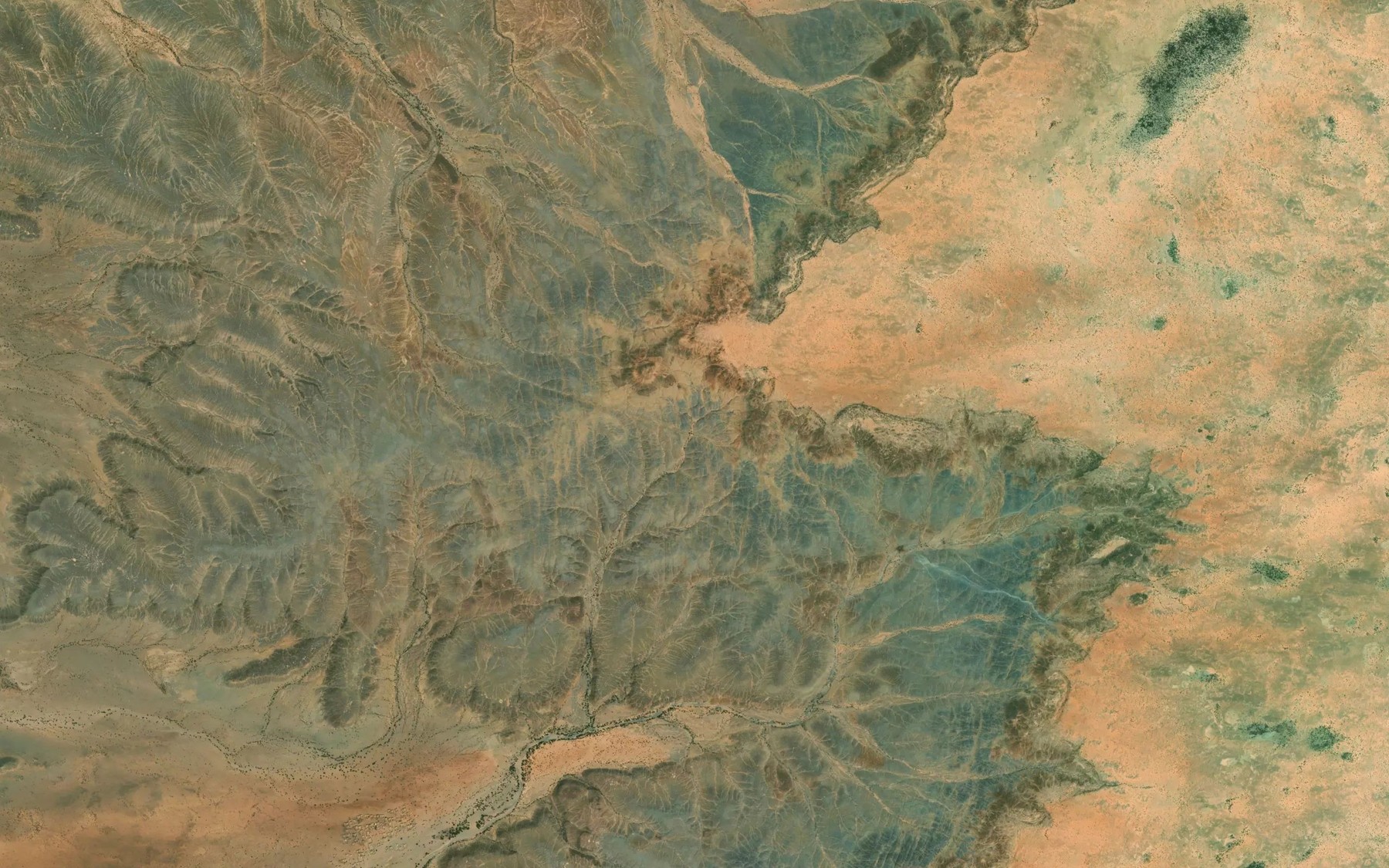 Satellite map of the 'Ain Bammeire