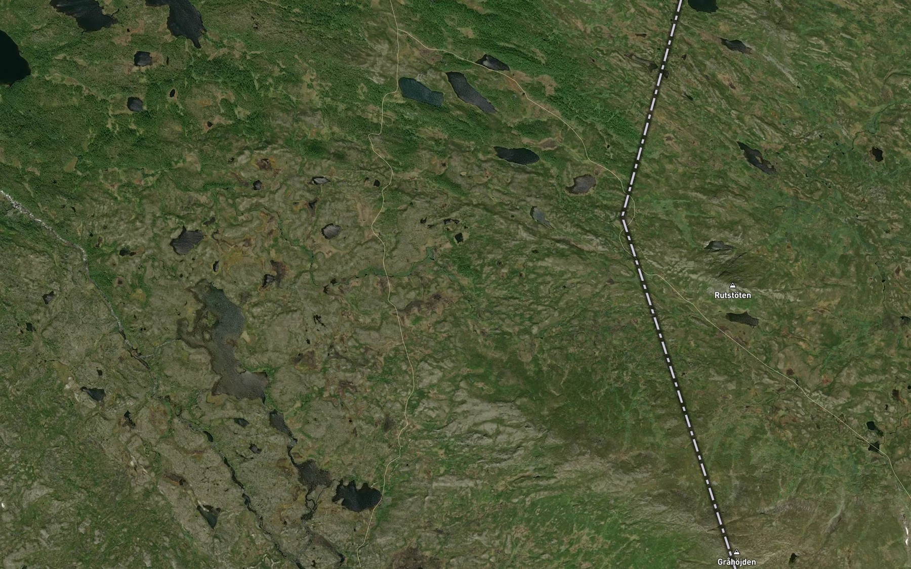 Satellite map of the Rutbekken