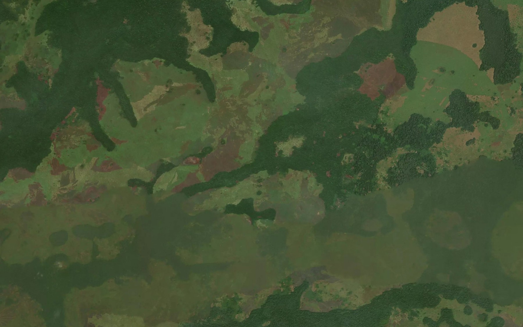 Satellite map of the Kolongo