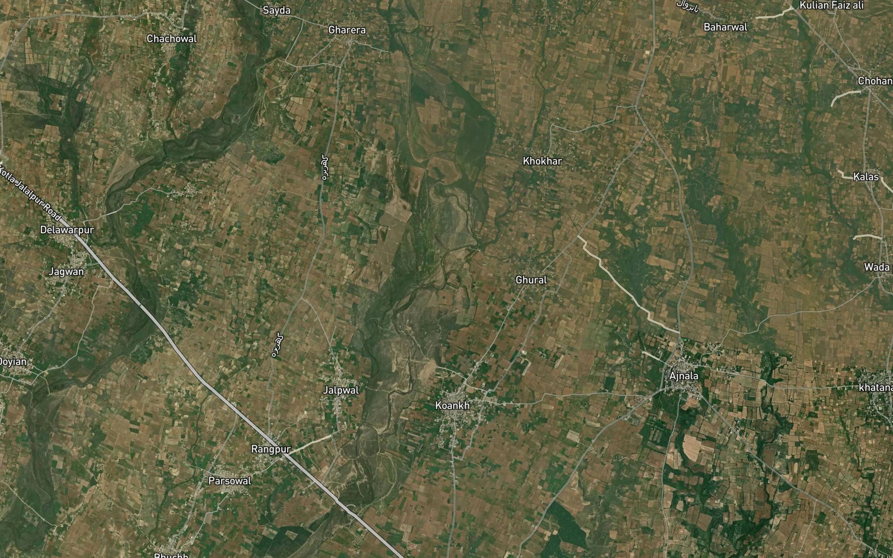 Satellite map of the Dumwala Choi