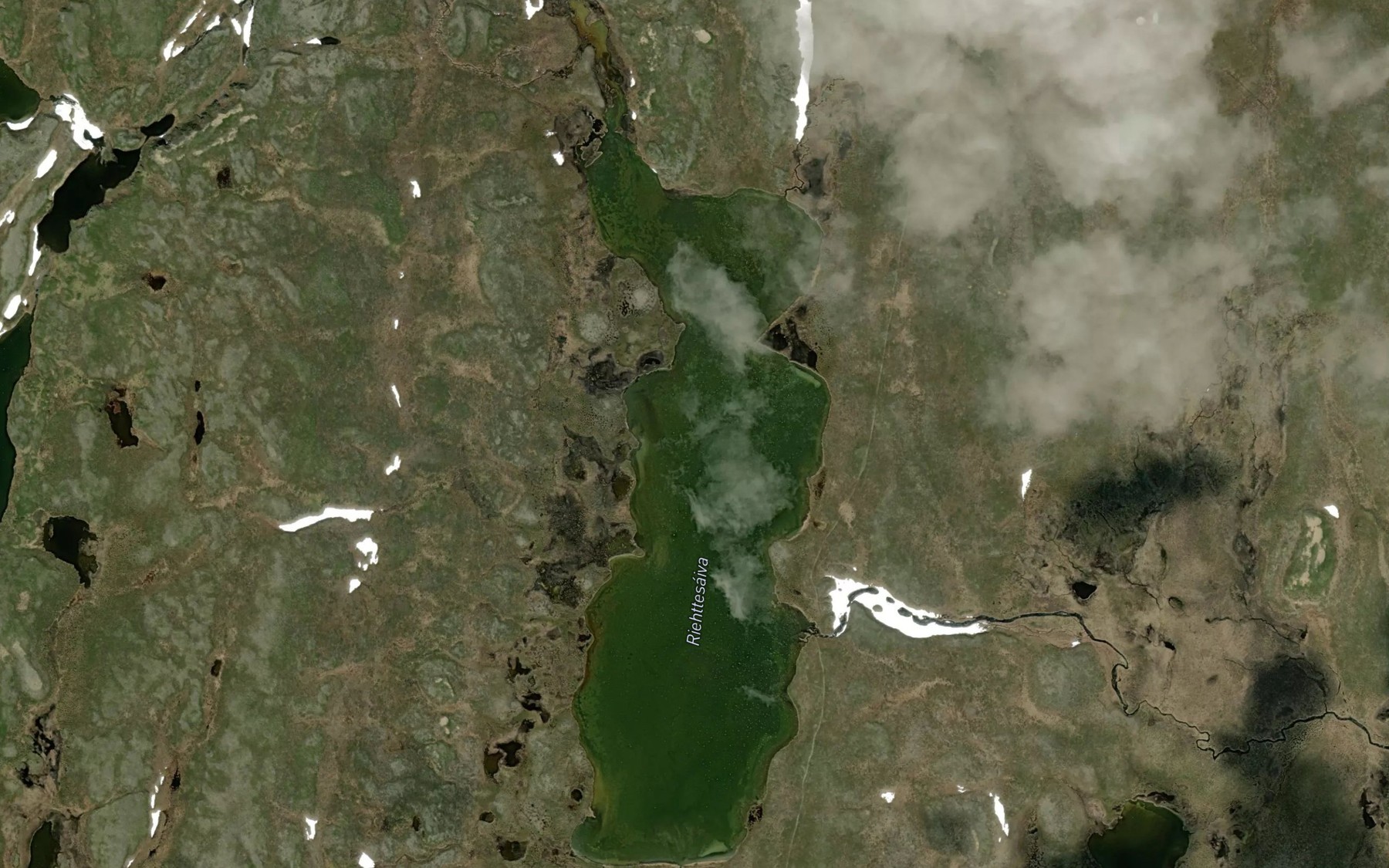 Satellite map of the Riettesaiva