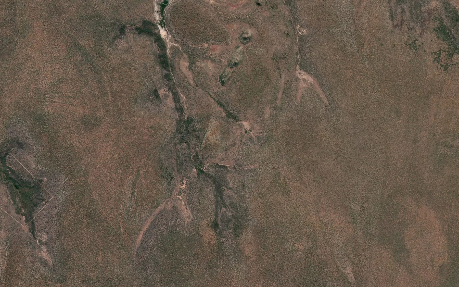 Satellite map of the Gladys Spring