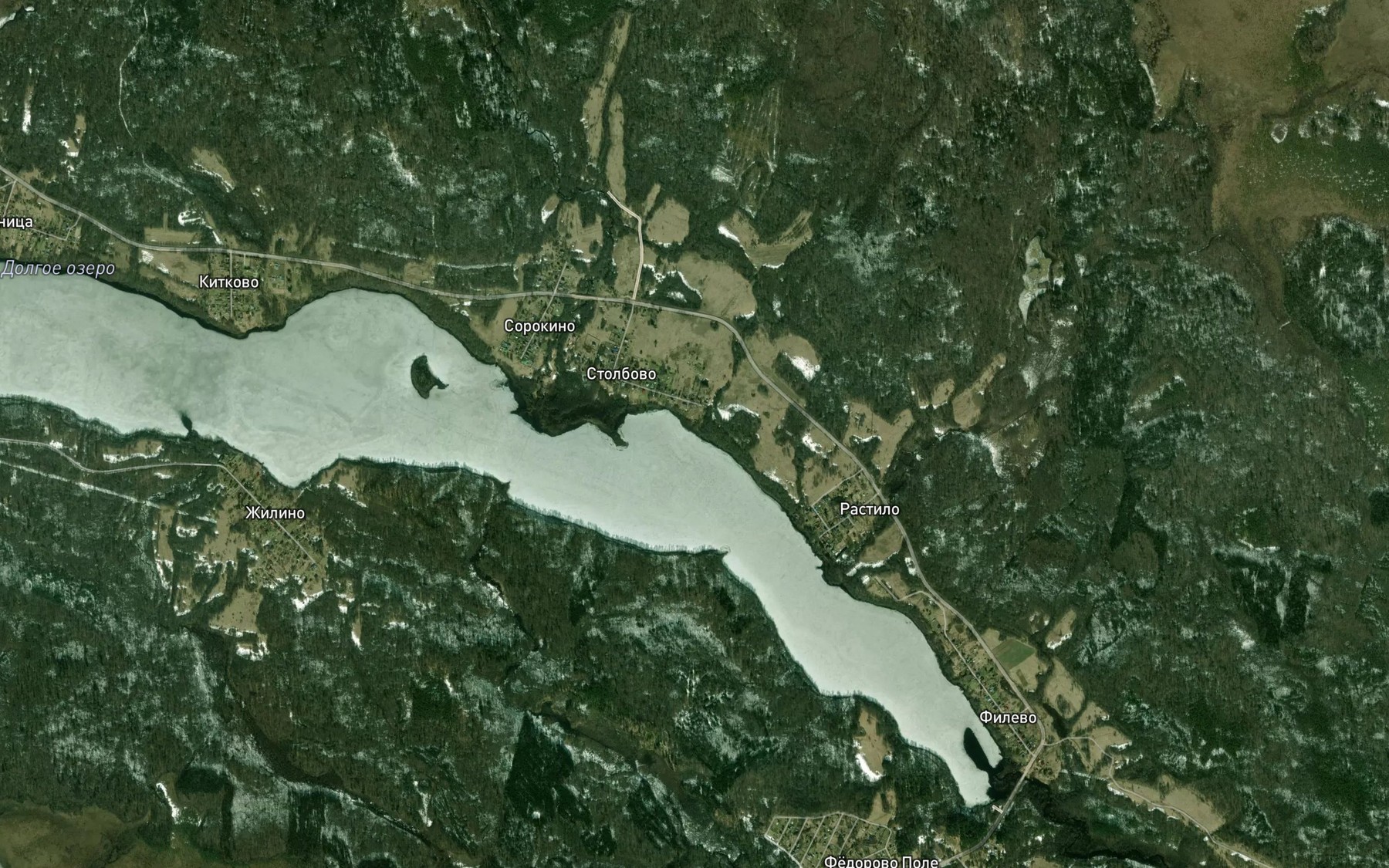 Satellite map of the Mshistyy