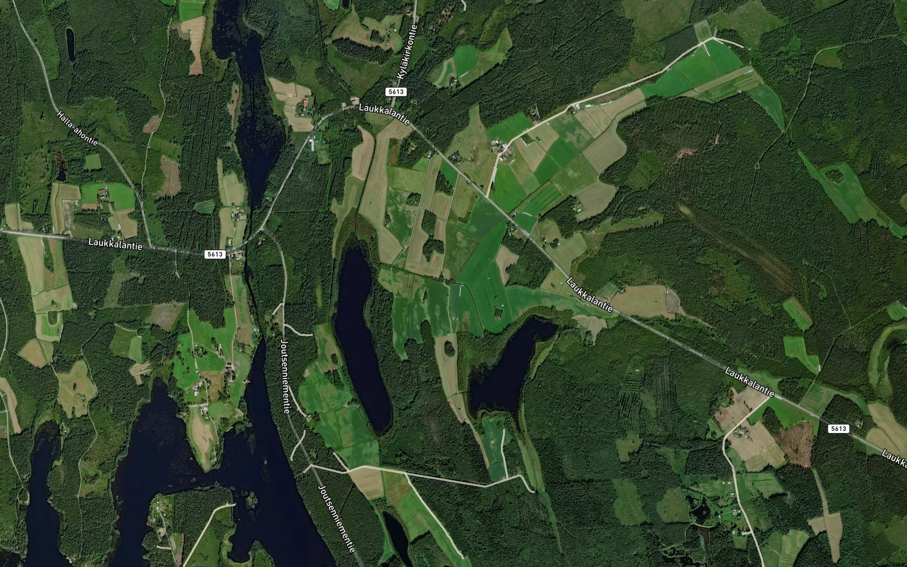 Satellite map of the Lapinlahdenkanava