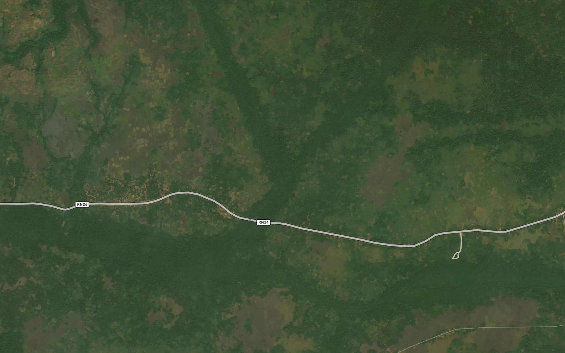 Satellite map of the Bembale