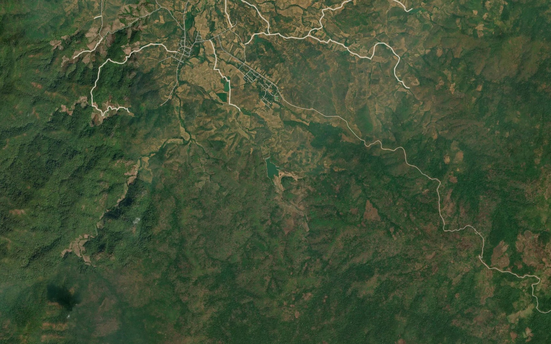 Satellite map of the Ang Kep Nam Khun Kamlang