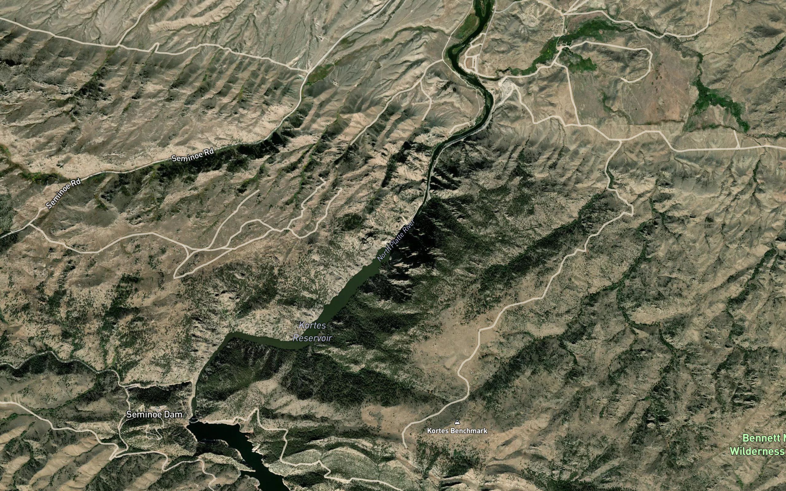 Kortes Reservoir