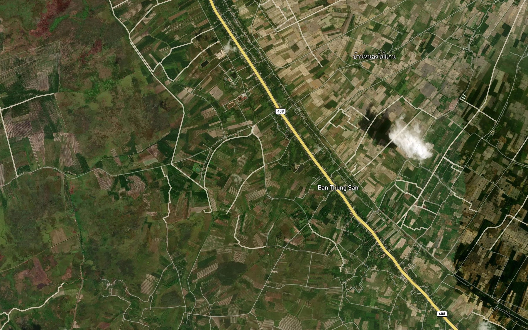 Satellite map of the Khlong Kong
