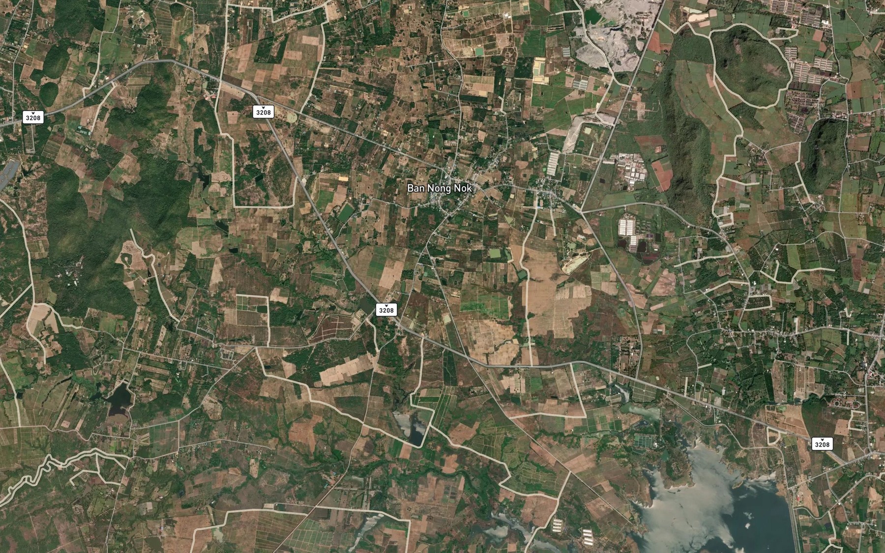 Satellite map of the Sa Nam Ban Klang