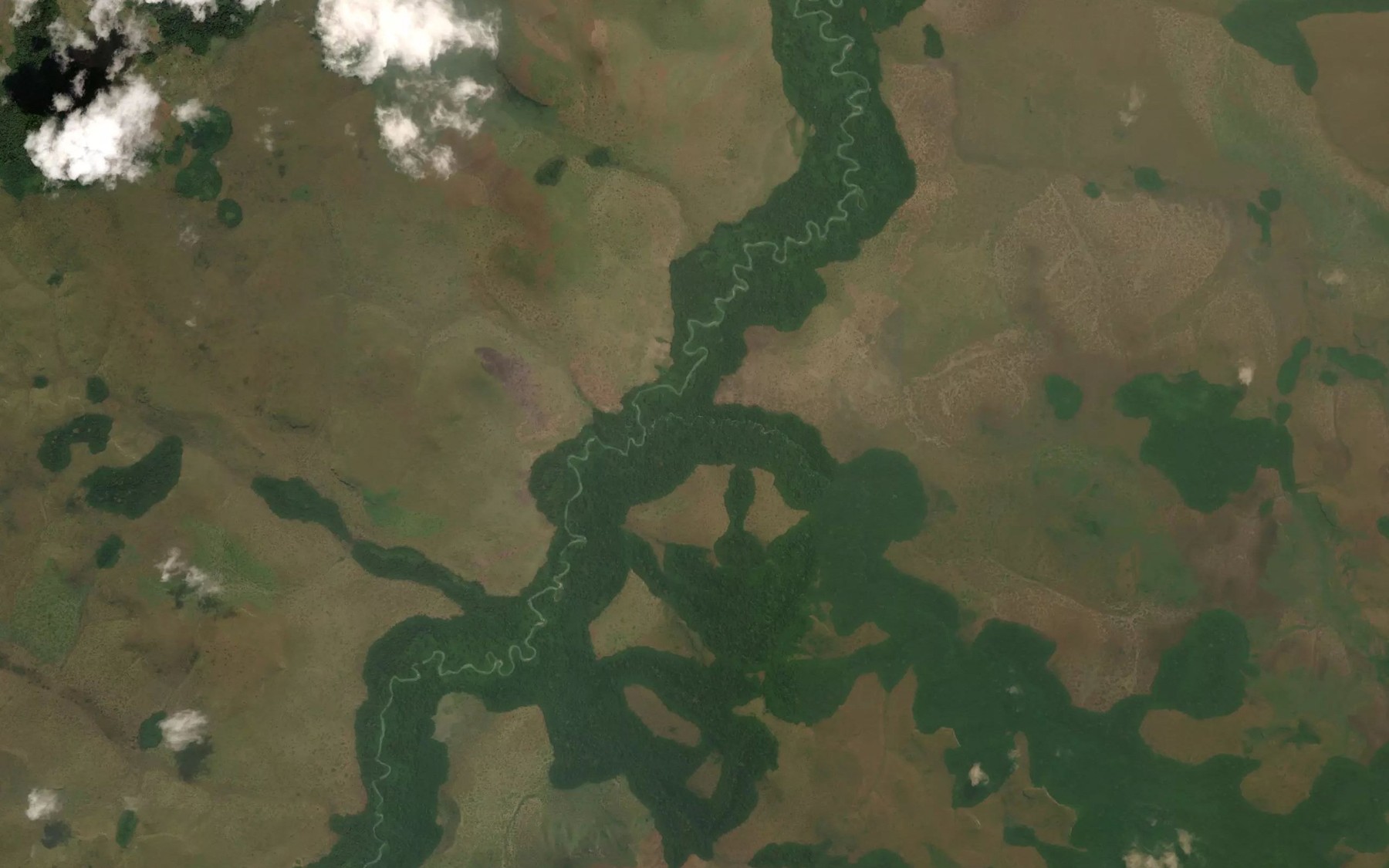 Satellite map of the Uon