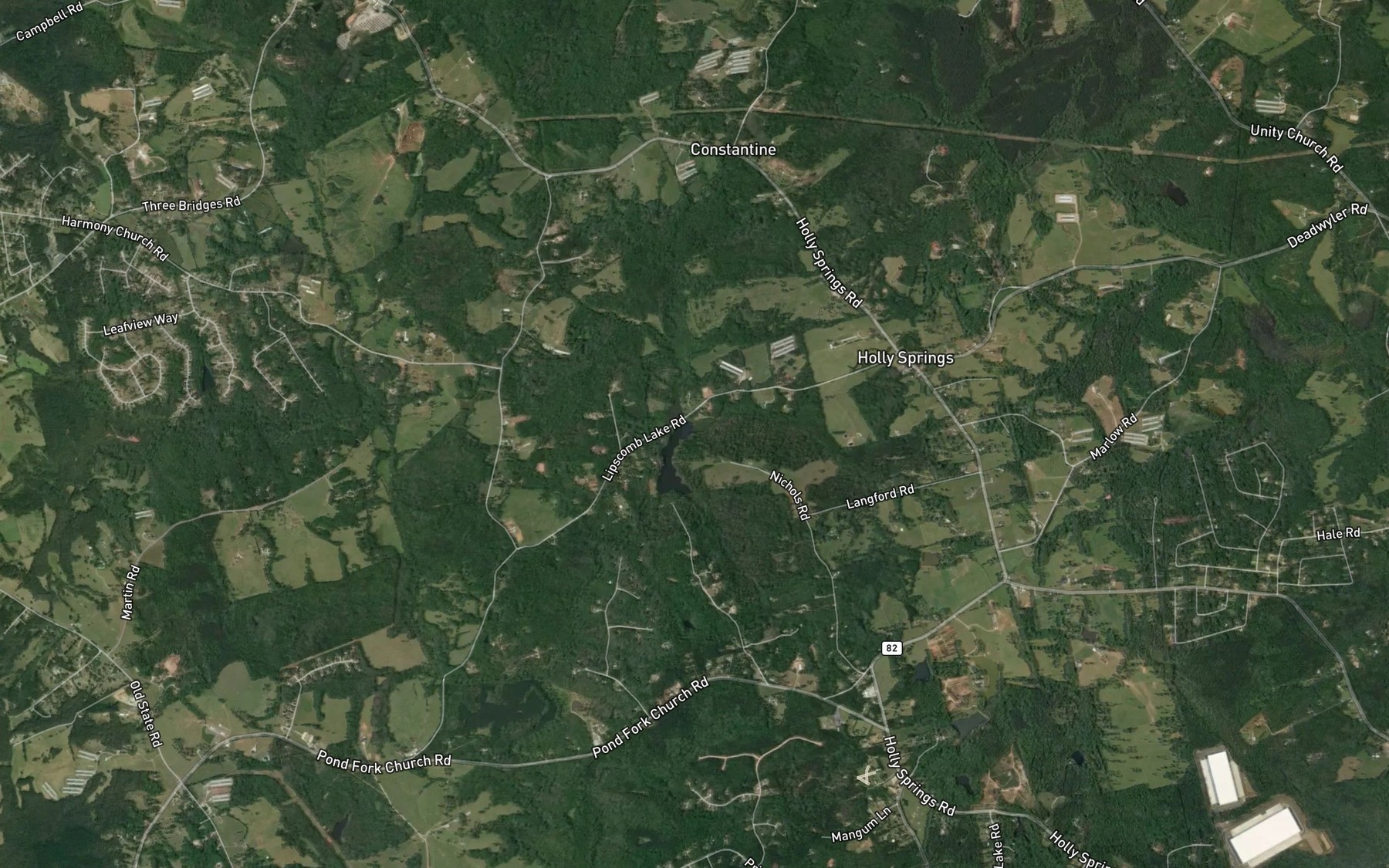 Satellite map of the Reservoir 12