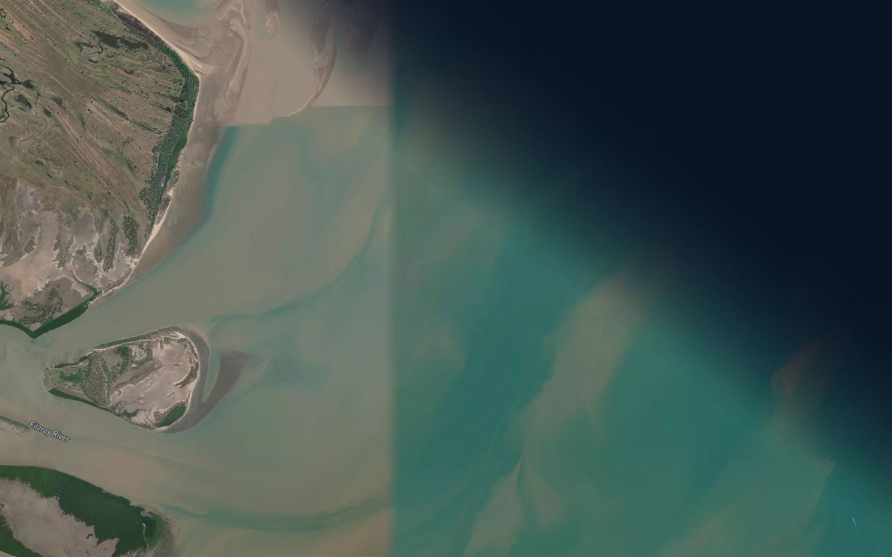 Satellite map of the Mackenzie Sand